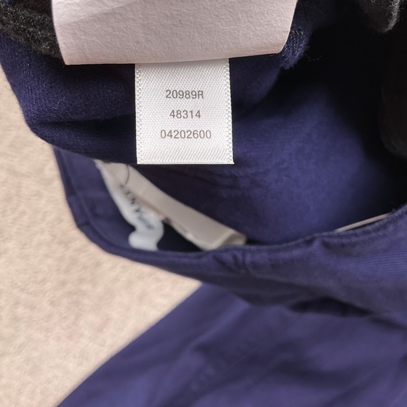 SPANX Pants Women Small Blue Stretch Twill Cropped Utility Comfort Trousers - Picture 5 of 12